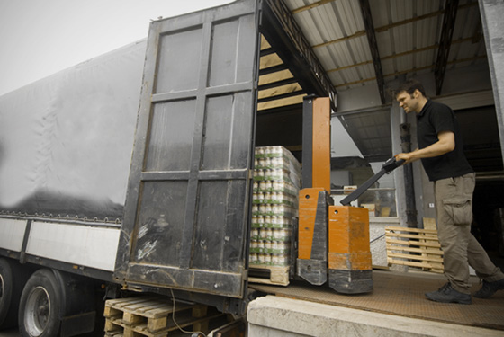 Fulfillment Shipping Truck