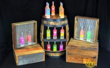 Cruzan Rum Barrel and Crate POP Display